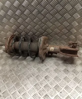 Front shock absorber with coil spring