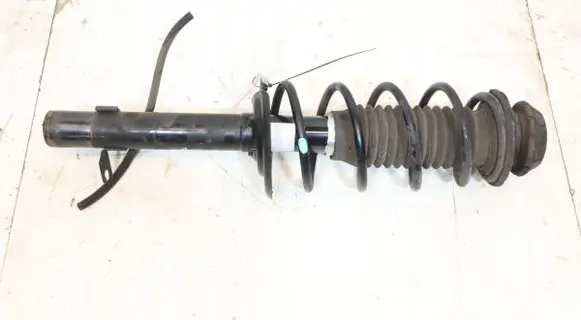 Front shock absorber with coil spring