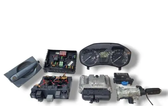 Skoda Octavia Mk2 (1Z) Engine ECU kit and lock set 0281013238 03G906021LB