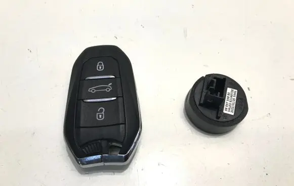 Citroen C5 X Ignition key/card 43392MHZ RCVCDIM3A 9809759880