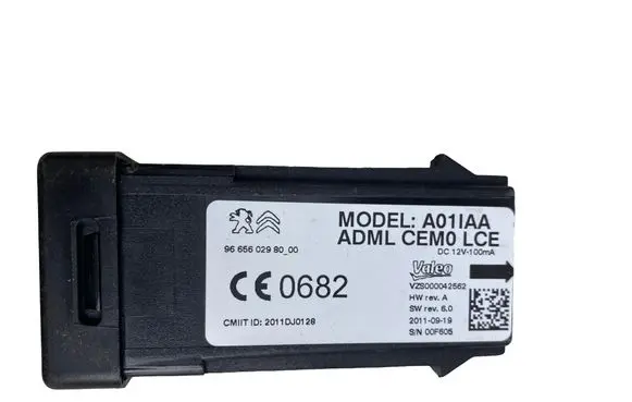 Peugeot 508 II Immobilizer control unit/module 9665602980
