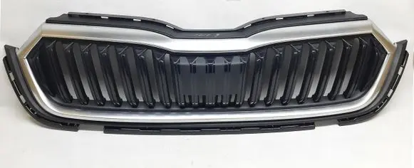 Skoda Octavia Mk4 Front bumper upper radiator grill 5E3853655