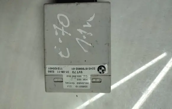 BMW X5 E70 Steering rack control module 6795802