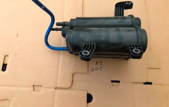 Active carbon filter fuel vapour canister