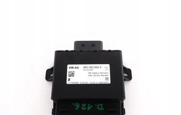 Audi A8 S8 D4 4H Power management control unit 8K0959663A