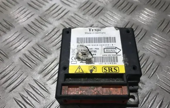 Peugeot 607 Airbag control unit/module 9643869780 l2t1e10b90