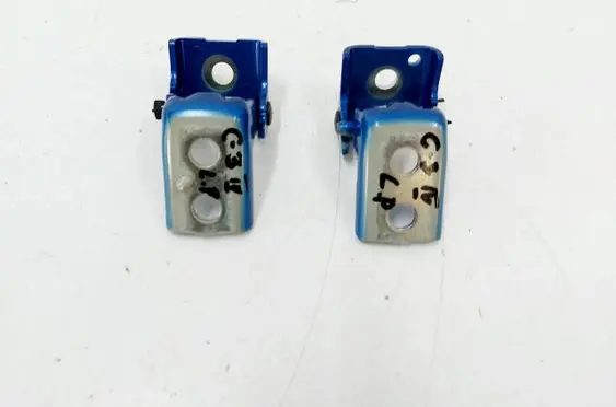 Front door hinge set
