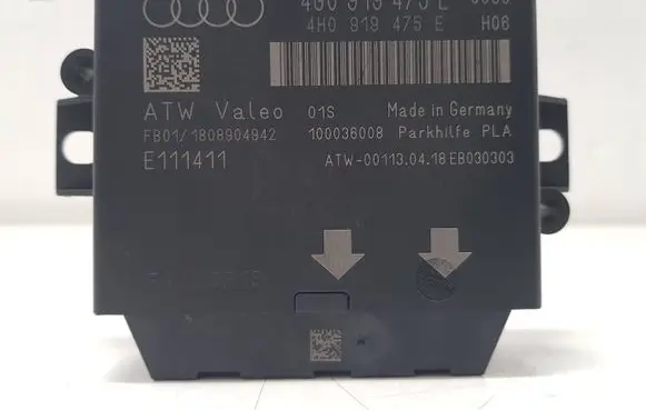 Audi A6 S6 C7 4G Parking PDC control unit/module 4G0919475L 4H0919475E