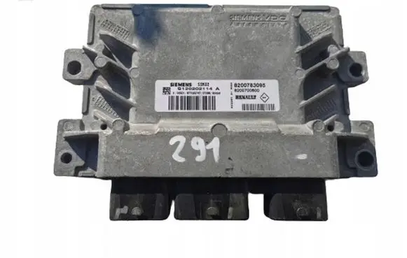 Renault Clio III Engine ECU kit and lock set S120202114A-