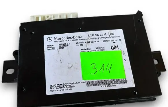 Mercedes-Benz GLB x247 Central body control module S314 A2479002216