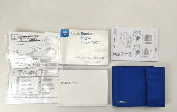 Dacia Logan II Owners service history hand book 984508928R 260707HR0820 999101207S