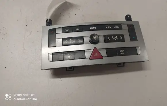 Peugeot 407 Climate control unit 96573322 301106
