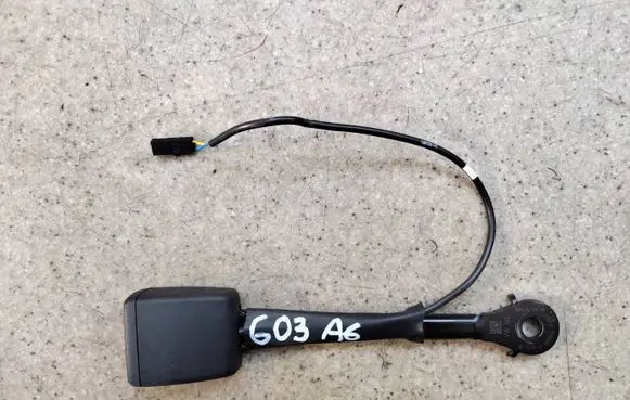 Audi A6 S6 C8 4K Front seatbelt buckle 4K8857755M56A 4K8857755M