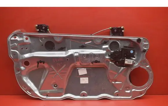 Volkswagen Polo Front door window regulator with motor 6Q3837755A