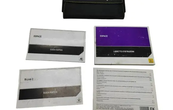 Renault Espace V (RFC) Owners service history hand book 