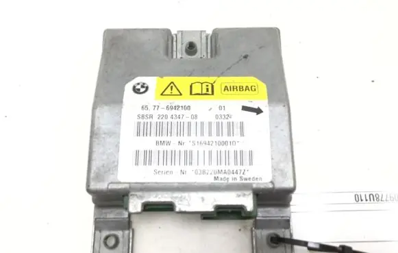BMW 5 E60 E61 Airbag control unit/module 6942100