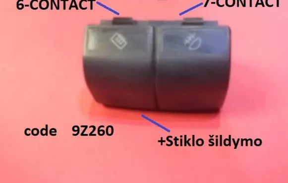 Mitsubishi Lancer Fog light switch 9Z260
