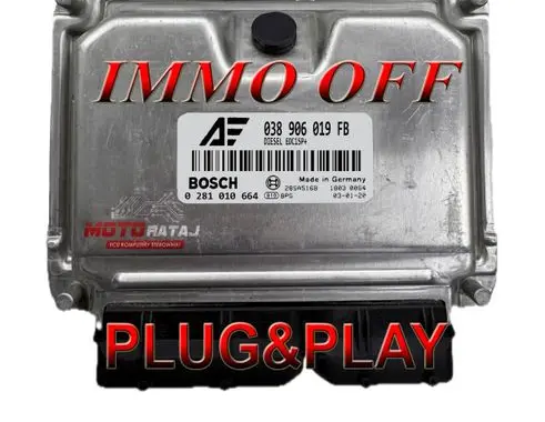 Volkswagen Sharan Engine control unit/module 038906019FB 0281010664