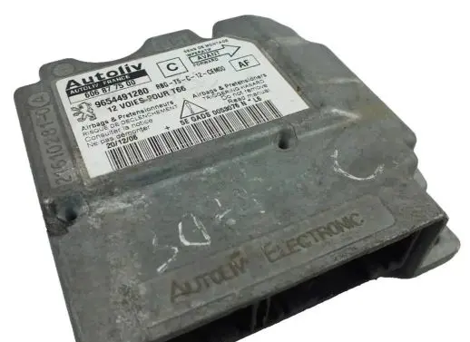 Peugeot 307 CC Airbag control unit/module 9654491280 606877500