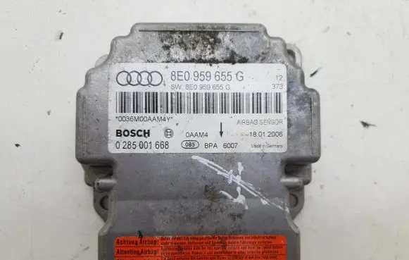 Audi A4 S4 B7 8E 8H Airbag control unit/module 8E0959655G