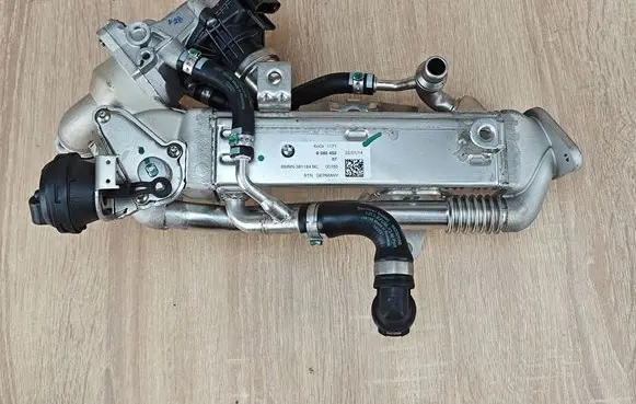 EGR valve cooler