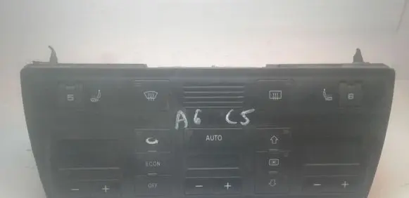 Audi A6 S6 C5 4B Climate control unit 4B0820043Q 5HB00760413