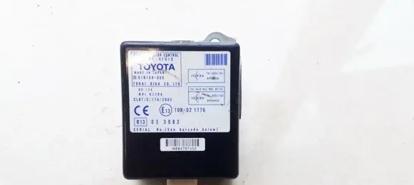 Toyota Corolla Verso AR10 Door control unit/module 897410F010 89741-0F010