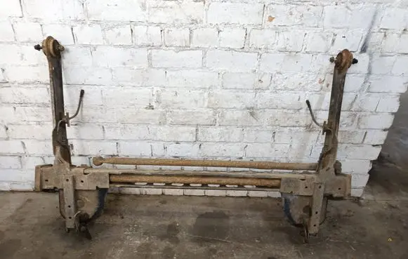 Rear axle beam