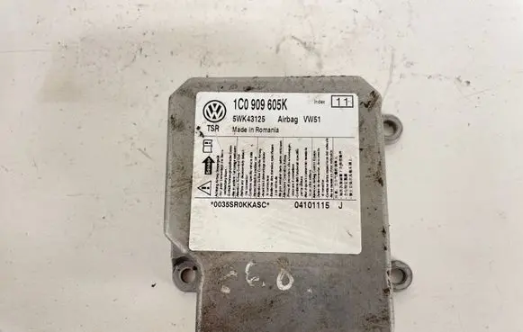 Skoda Roomster (5J) Airbag control unit/module 1C0909605K