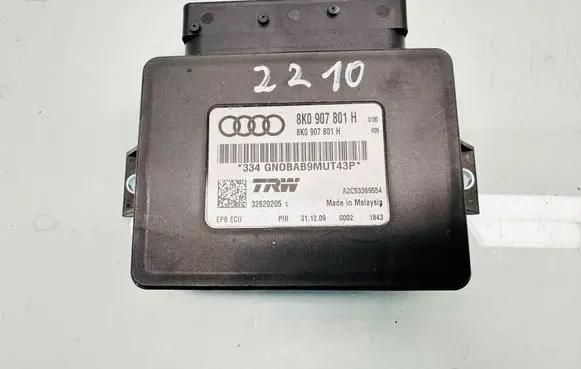 Audi A4 S4 B8 8K Hand brake control module 8K0907801H