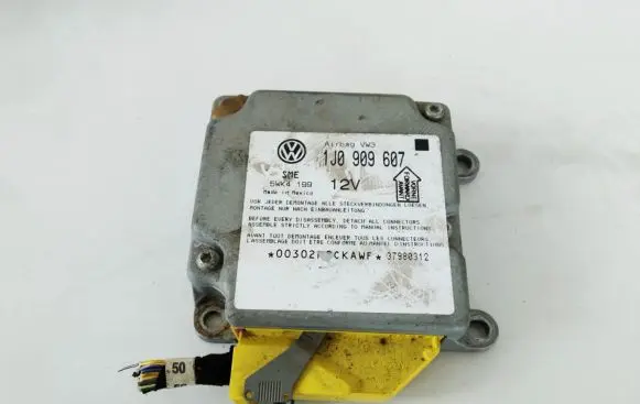 Volkswagen PASSAT B5 Airbag control unit/module 1j0909607