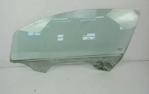 Opel Corsa D Front door window glass four-door 