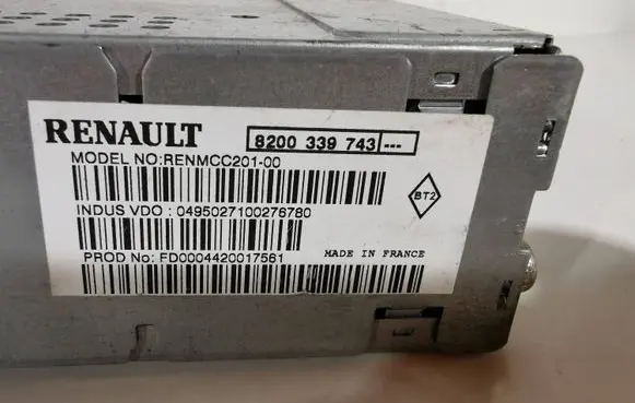 Renault Espace - Grand espace IV GPS navigation control unit/module 8200339743 0495027100276780