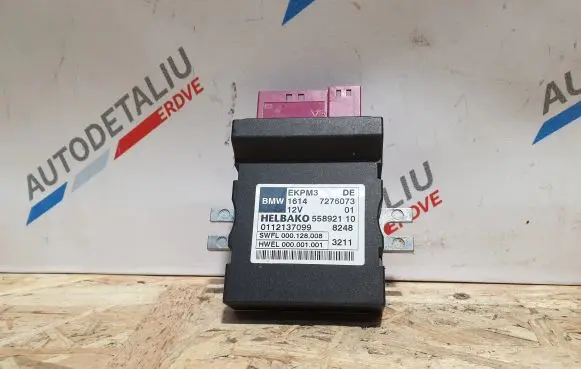 Fuel injection pump control unit/module