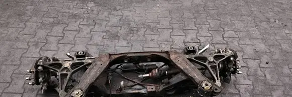 Jaguar XJ X350 Rear axle beam 2W93-9L468GBA