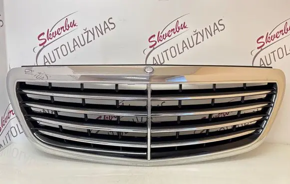 Mercedes-Benz S W222 Front bumper upper radiator grill A2228800083 80664800001007021 0006F001