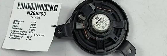 Audi A8 S8 D4 4H Front door speaker 4H0035397 3168420010