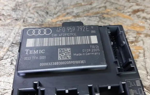 Audi A6 S6 C6 4F Door control unit/module 4F0959792E 4F0910793E