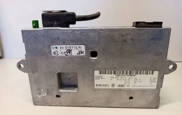 Audi A6 Allroad C6 MMI control unit 4E0035729A 4F010732B