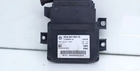 Volkswagen PASSAT B6 Hand brake control module 3C8907801C