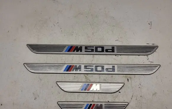 BMW X6 E71 sill trim set (inner) 7205263 7205265