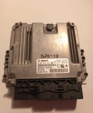 Citroen C5 Engine control unit/module 0281019823 9806707280 9667187080