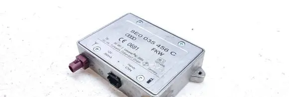 Audi A6 S6 C6 4F Antenna control unit 8E0035456C 0910411