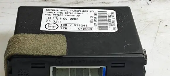 Toyota Auris 150 Immobilizer control unit/module 8978002040 023241 RI012203