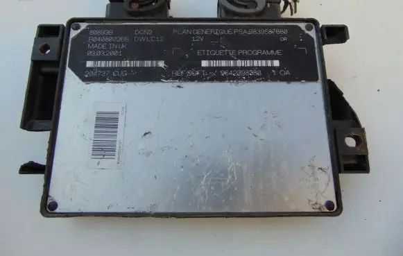 Peugeot Partner Engine control unit/module 9642398380 9839587680