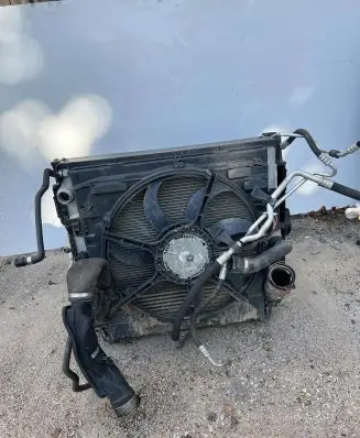 BMW X5 E70 Air conditioning (A/C) fan (condenser) 761610302 A10914111