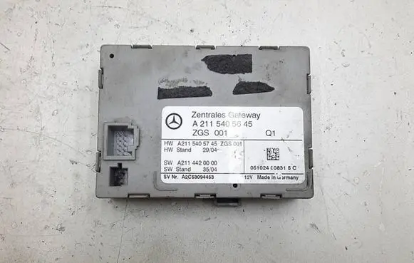 Mercedes-Benz E W211 Door central lock control unit/module A2115405645 A2114420000 A2115405745