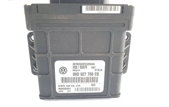 Volkswagen Touareg I Gearbox control unit/module 09D927750EB
