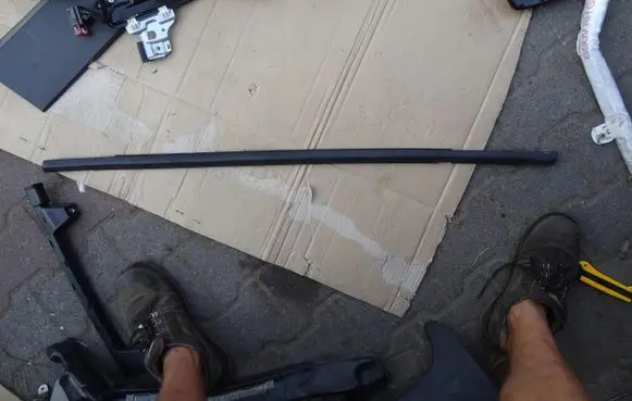 Opel Mokka Sliding door rubber seal XXXXXXXXXXX
