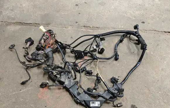 Engine installation wiring loom